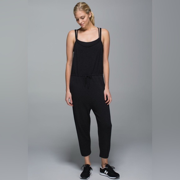 lululemon athletica Pants - LULULEMON - CABIN ONSIE - heathered black. Boolux (Cashmere blend)